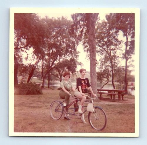 Vecchia foto vintage colore