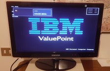 Vintage retro computer ibm - vintage,