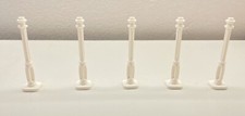 Lego 5x Lampione Bianco  11062