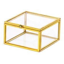 Golden box scatola quadrata in