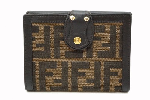 Fendi portafoglio bifold zucca - fendi,