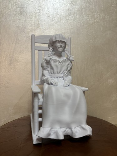 Busto annabella paura - busto, 3d