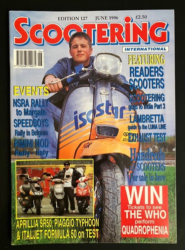 Scootering magazine lambretta - scootering,