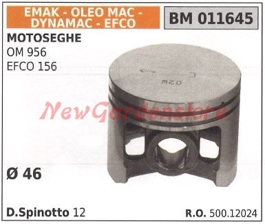 Pistone motosega oleomac - pistone, 956