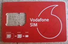 Supporto senza scheda SIM - Vodafone SIM TRIO - GSM