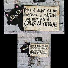 Portachiavi Da Parete Gatto In