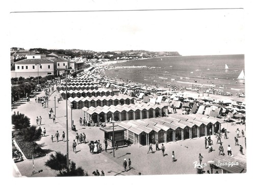 Fano spiaggia viaggiata - spiaggia,