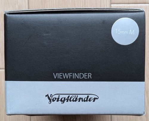 Voigtlander view finder - 15, mm