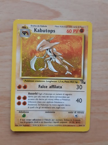 Kabutops carta pokémon - 1,