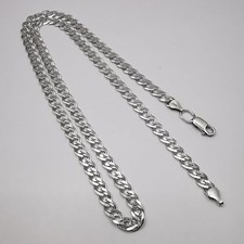 Collana catena argento