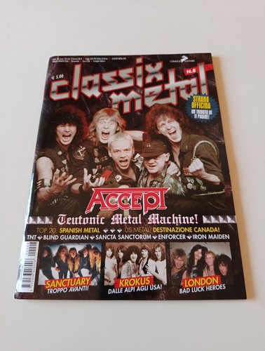 Rivista classix metal - rivista, n.8