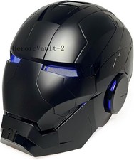 Iron man helmet mk5 black - iron,