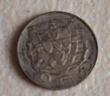 Portogallo - 1944 - 2,50 Scudi - Argento - MONETA