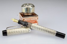 Ferrari di Varese Stilografica Argento 925/°°° Ink Gnocchi Nib "M" Italy 1970s