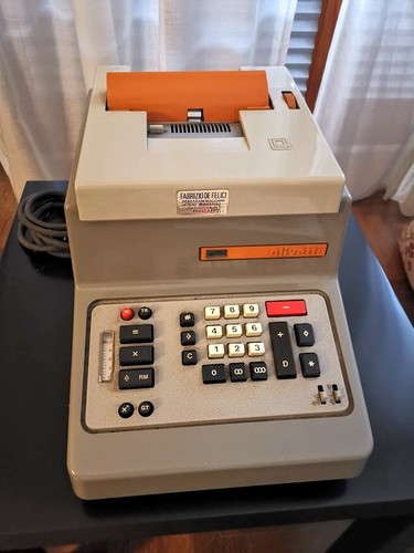 "OLIVETTI",Calcolatrice