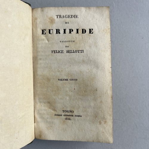 Euripide tragedie tradotte - euripide,, da