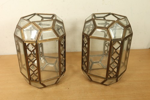 Pair loxton vintage - pair, brass