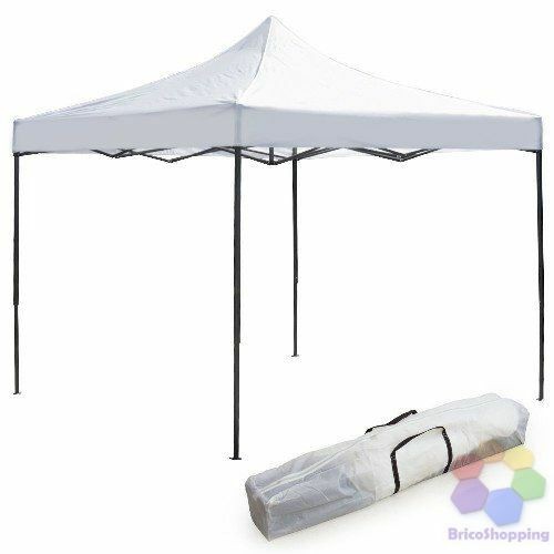 Gazebo 3x3 bianco - gazebo, impermeabile