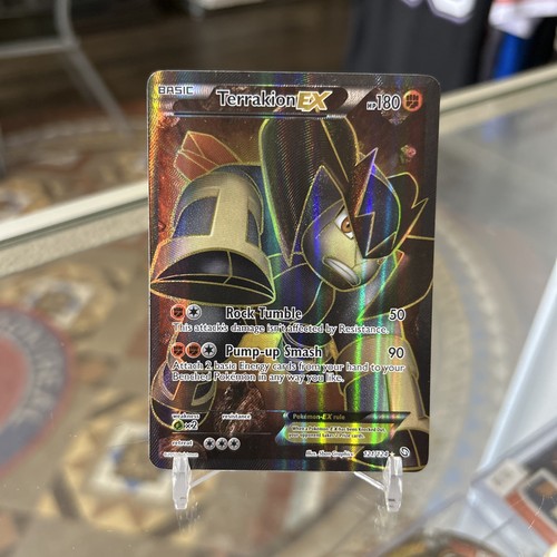 Carta pokemon terrakion - carta, ex