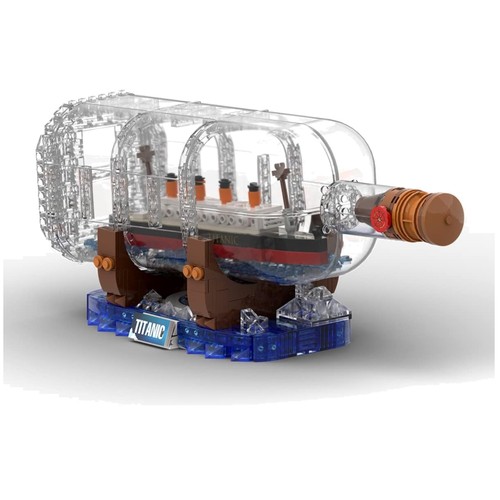 Detailed titanic ship building - titanic,