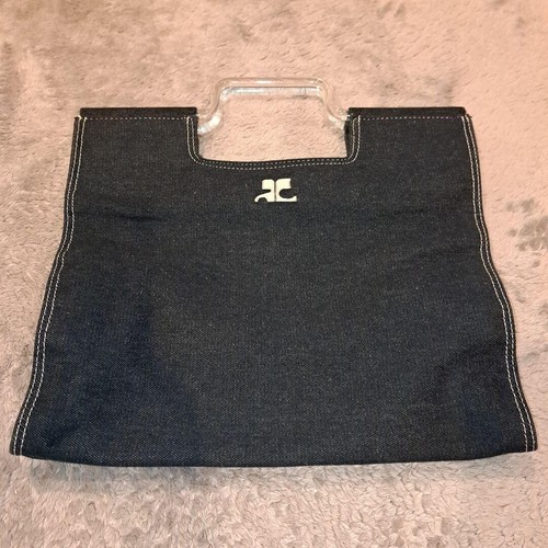 Borsa courreges denim manico - courreges,