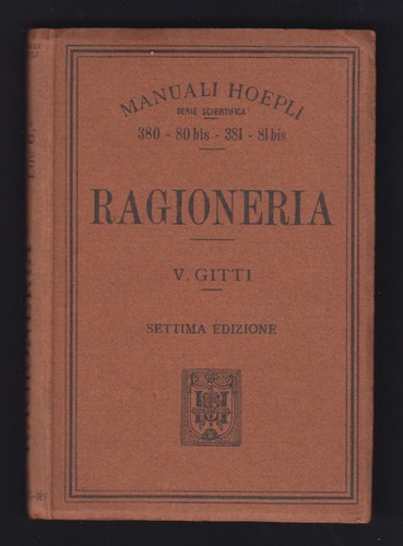 Manuale hoepli ragioneria - hoepli, -ragioneria