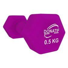 Manubrio in Neoprene da 0,5 Kg - Antiscivolo | Fitness | Donatif