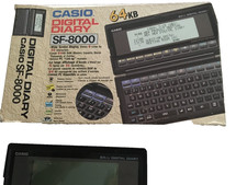 Casio SF-8000 64KB Digital Diary