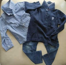 Stock Lotto Abbigliamento Chicco Primigi Overkids Bambino 18 Mesi Pari A Nuovo 