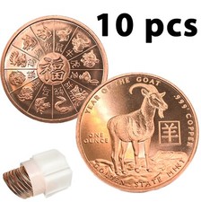 Monete 10 x 1 oz zodiaco
