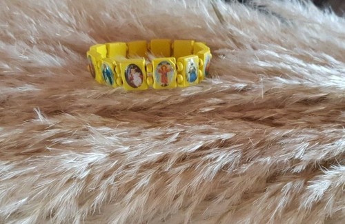 Bracelet bois jaune - en,
