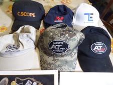 riviste e copricapo berretti metal detector whites cscope minelab garrett at pro