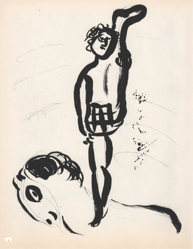 Marc chagall acrobata - chagall, l'acrobata