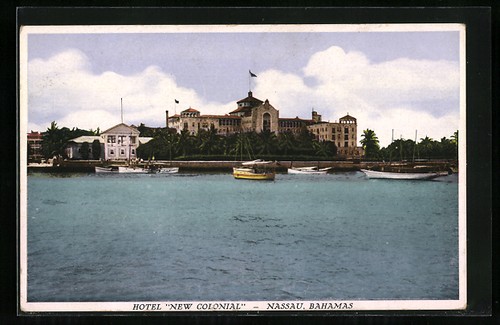 Cartolina nassau hotel new - nassau,,