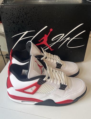 Jordan retro red - 4, cement