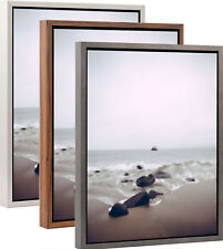 Cornice Fughe ad Ombra Lisa Legno MDF Senza Vetro Per Immagine Tela