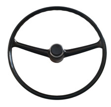 VOLANTE  mod ORIGINALE  FIAT  500EPOCA NUOVO    500  R NERO E PULSANTE  CLACSON 