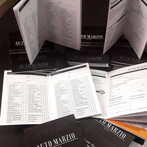 Libretto manutenzione auto