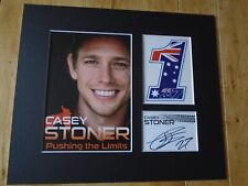 Casey Stoner Moto GP Genuine Signed Authentic Autograph - UACC / AFTAL.