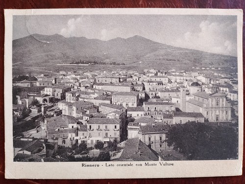 Rionero vulture lato - in,