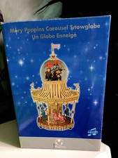 DISNEY Palla di Neve - carillion girevole CAROSELLO  MARY POPPINS Jolly Holiday