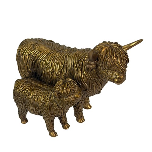 Statua mucca vitello delle - vitello,