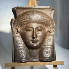 Scultura Hathor in bronzo