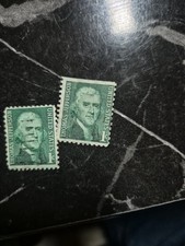 2 francobolli USA 1c Thomas