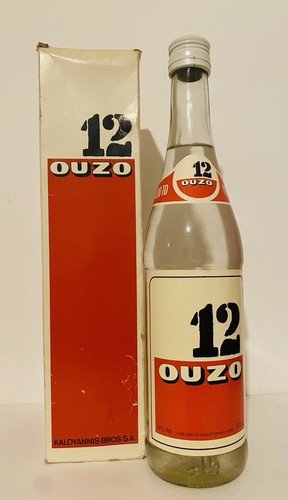 Ouzo vecchia bottiglia - ouzo, 12