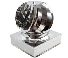 Fumaiolo eolico zincato 32x32