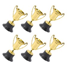  6 mini trofei d'oro: coppe