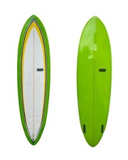 Tavola surf usata ADO SURFBOARDS misure 7’0”22” 2’3/4  twin fins modello retro .