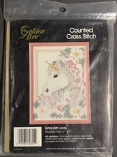 KIT punto croce vintage 1988