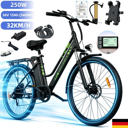 Bicicletta elettrica uomo city